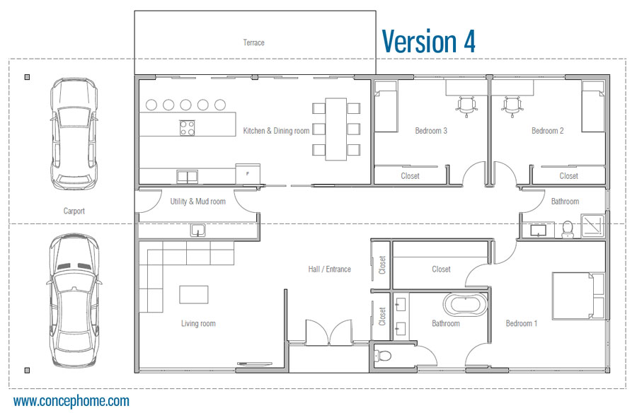 house design small-house-plan-ch476 34