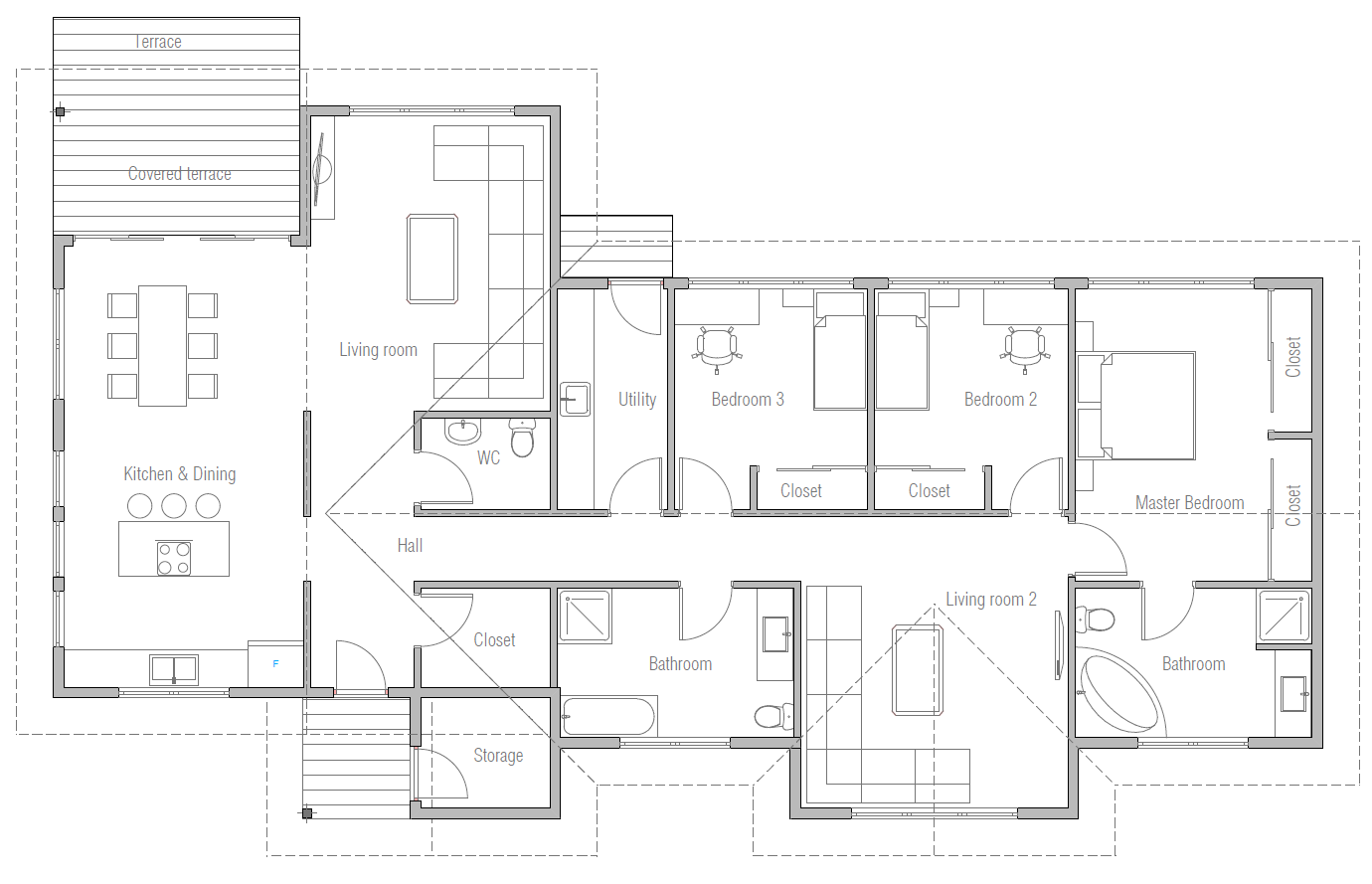 house design house-plan-ch487 10