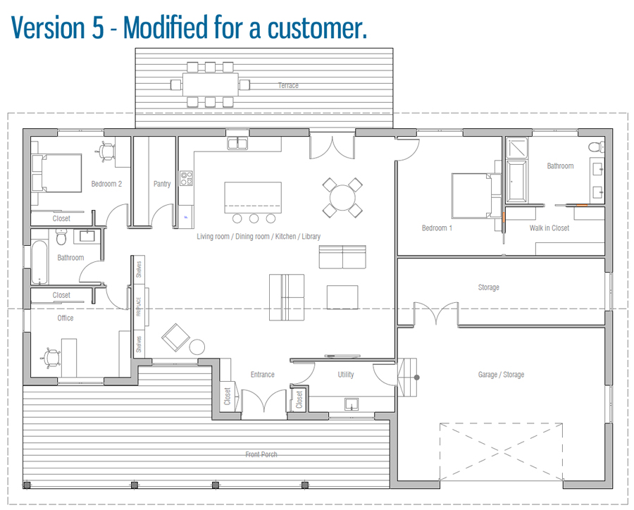 house design house-plan-ch496 45