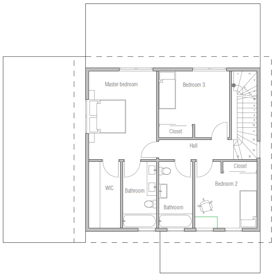 house design house-plan-ch499 11