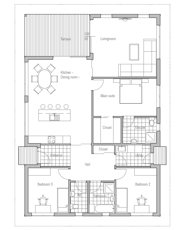 house design simple-one-floor-home-ch72 10