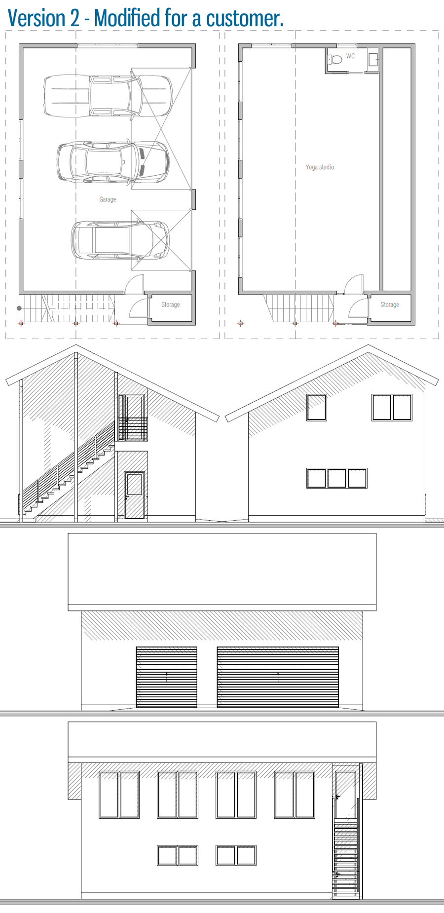 house design garage-g811 20