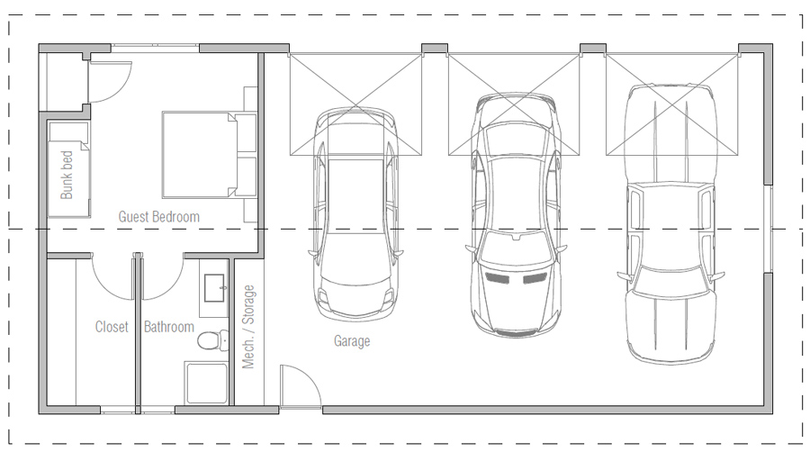 house design garage-g812 10