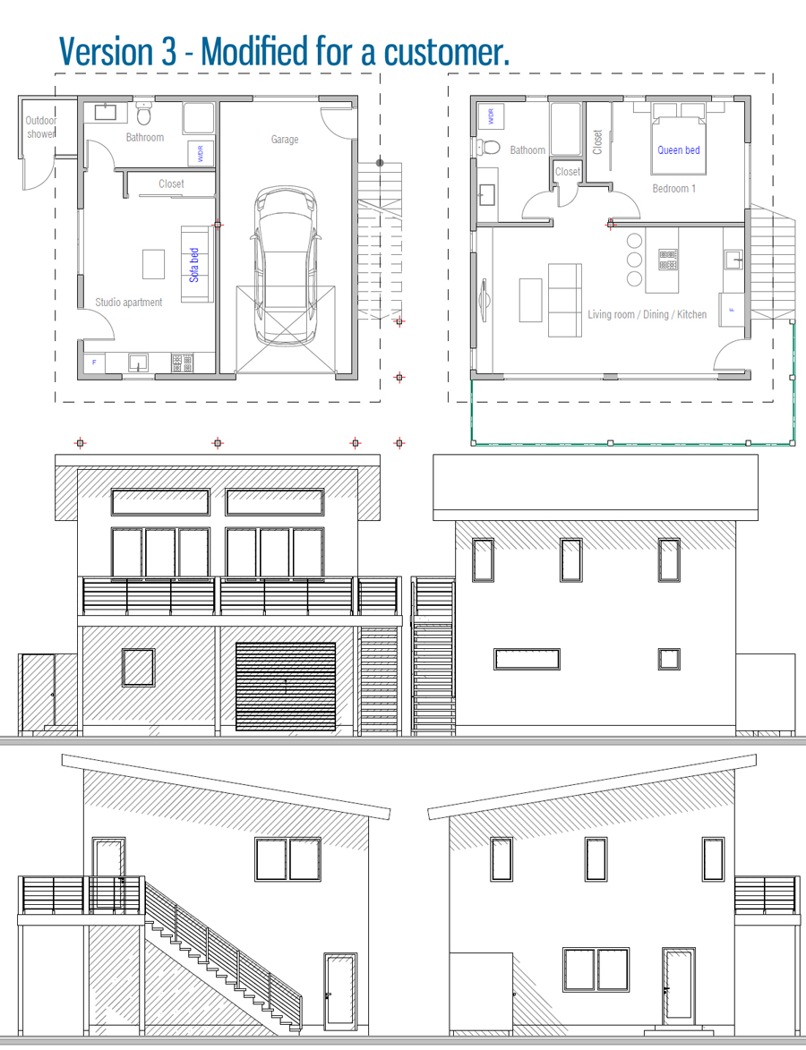 house design garage-g813 30