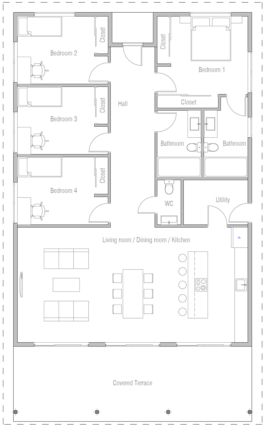 house design house-plan-ch521 10