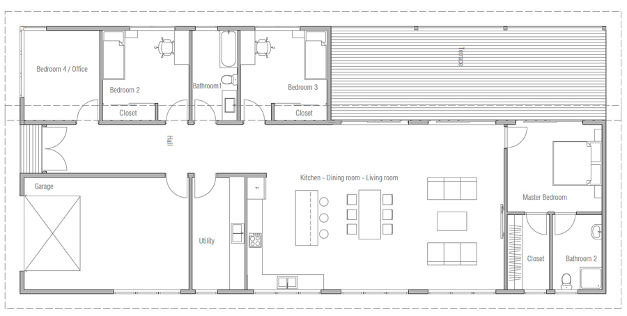 house design house-plan-ch527 20