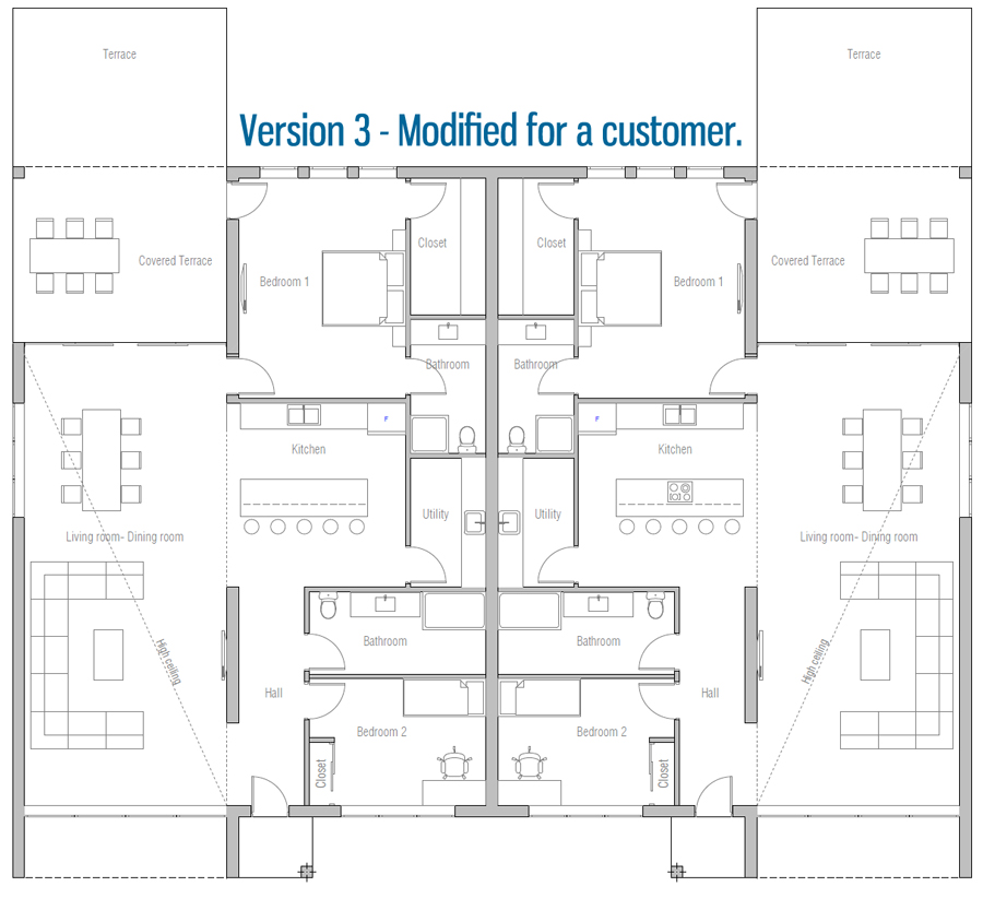 house design duplex-plan-ch562d 24