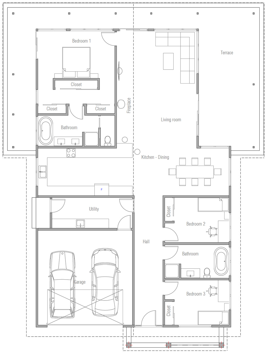 house design house-plan-ch563 10
