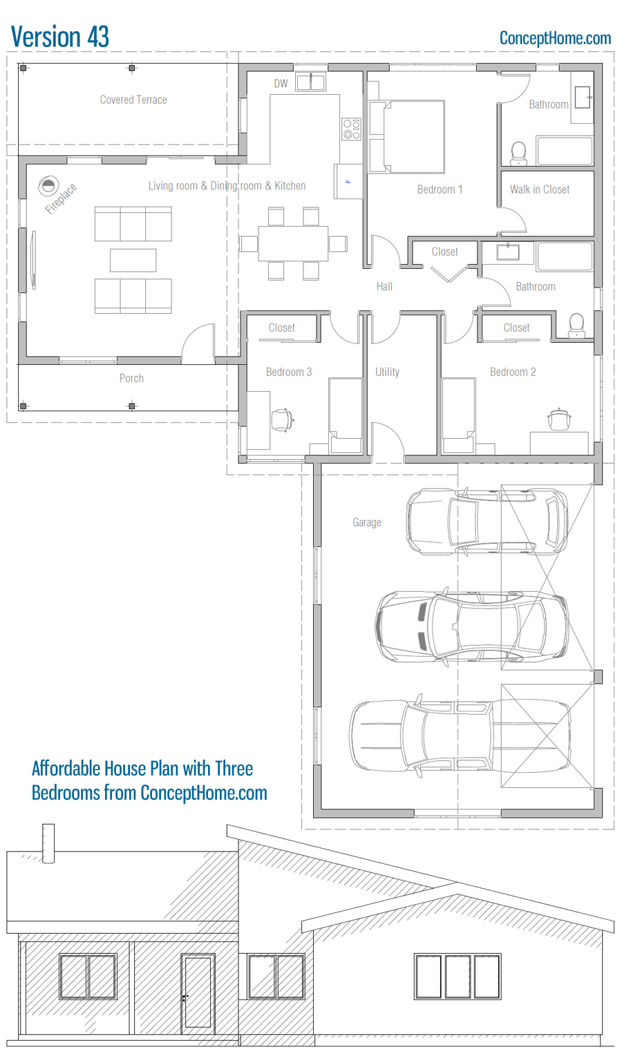 house design house-plan-ch564 99