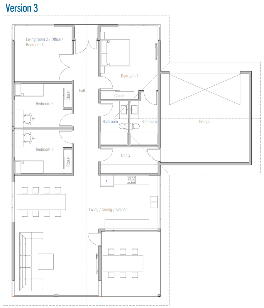 house design house-plan-ch566 12