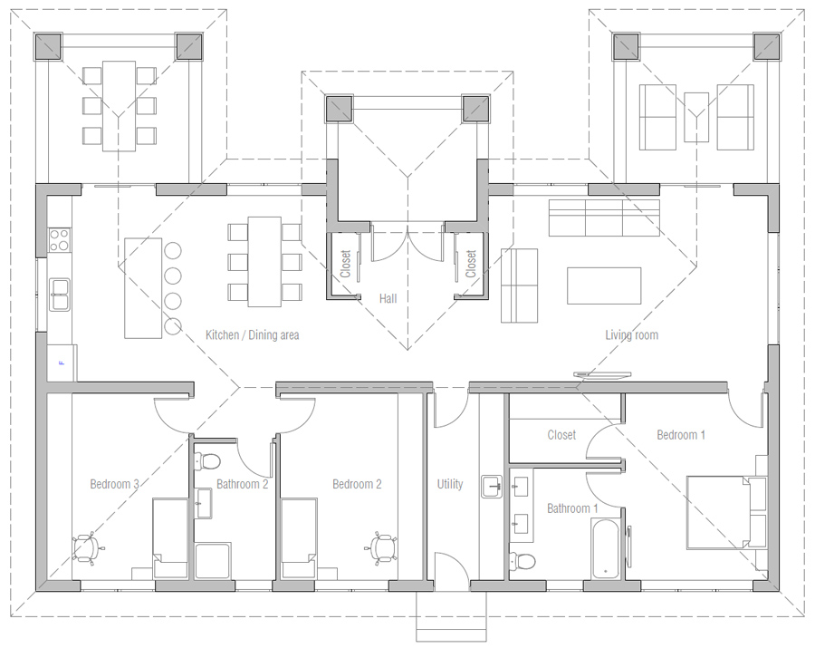 house design house-plan-ch574 10