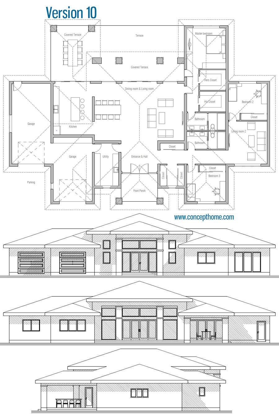 house design house-plan-ch569 44