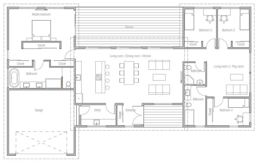 house design house-plan-ch584 20
