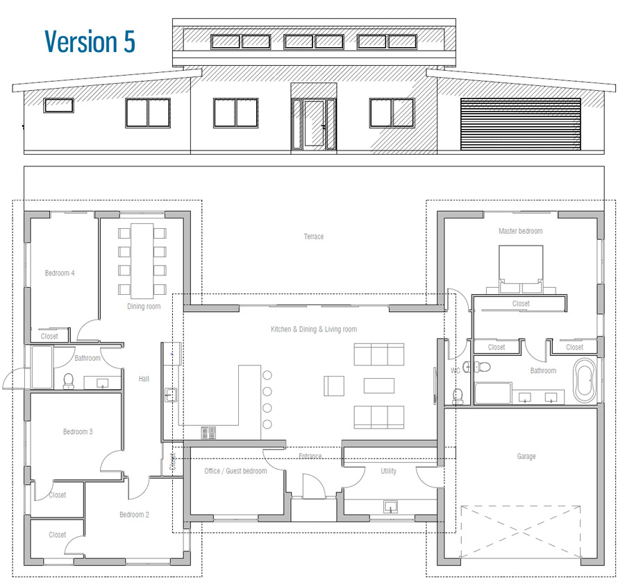 house design house-plan-ch584 34