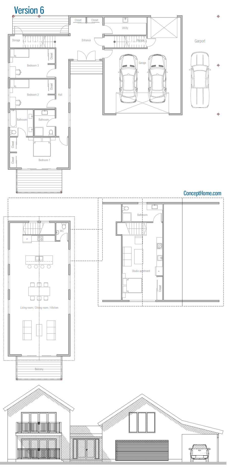 house design house-plan-ch593 38