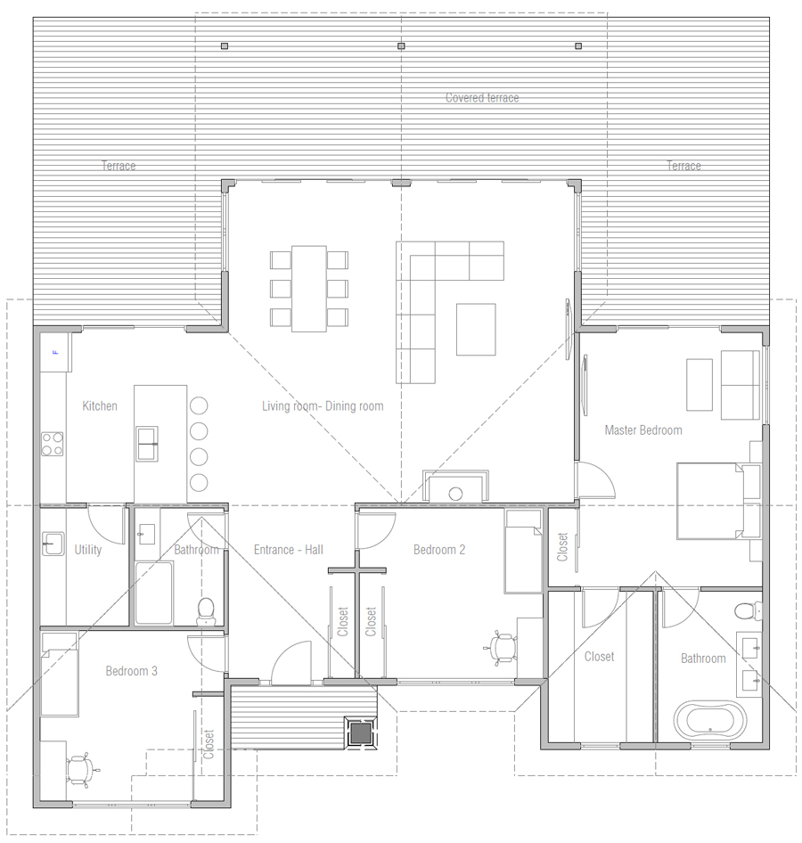 house design house-plan-ch595 20