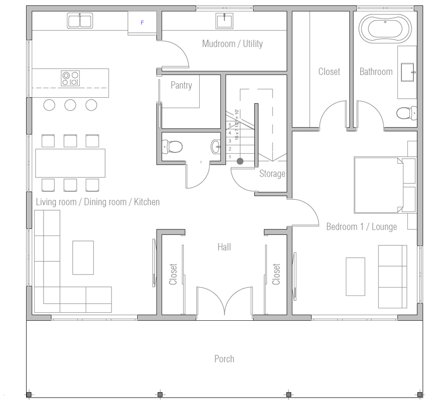 house design house-plan-ch600 10