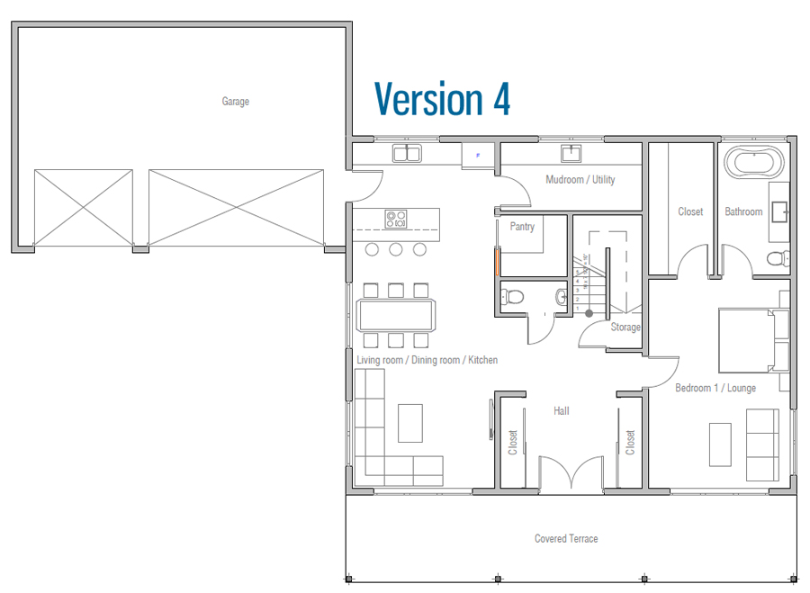 house design house-plan-ch600 14