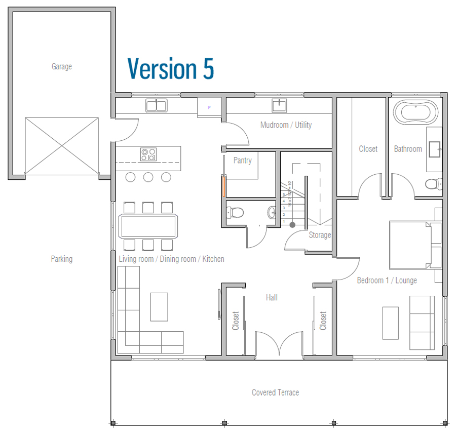 house design house-plan-ch600 15