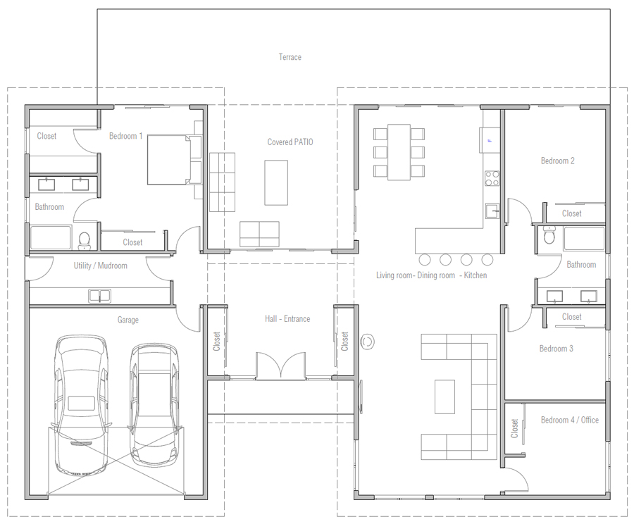 house design house-plan-ch605 20