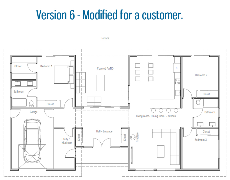house design house-plan-ch605 45