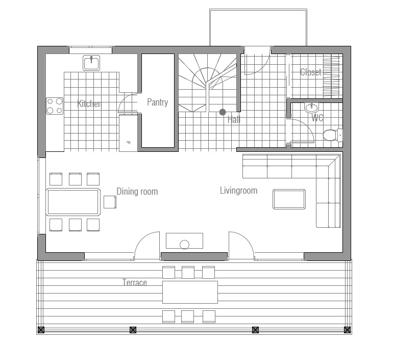 house design three-floor-house-plan-ch58 21
