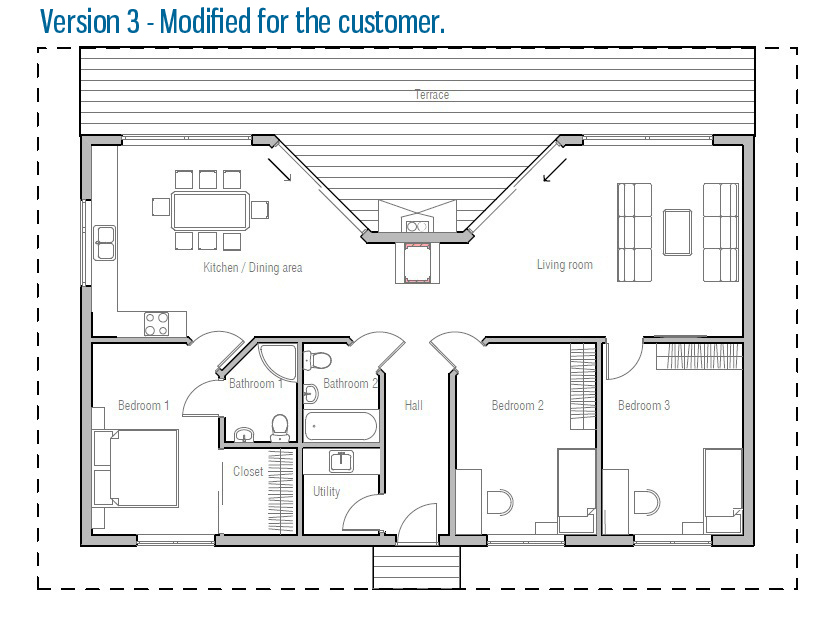 house design one-floor-home-nice-terrace-ch61 12