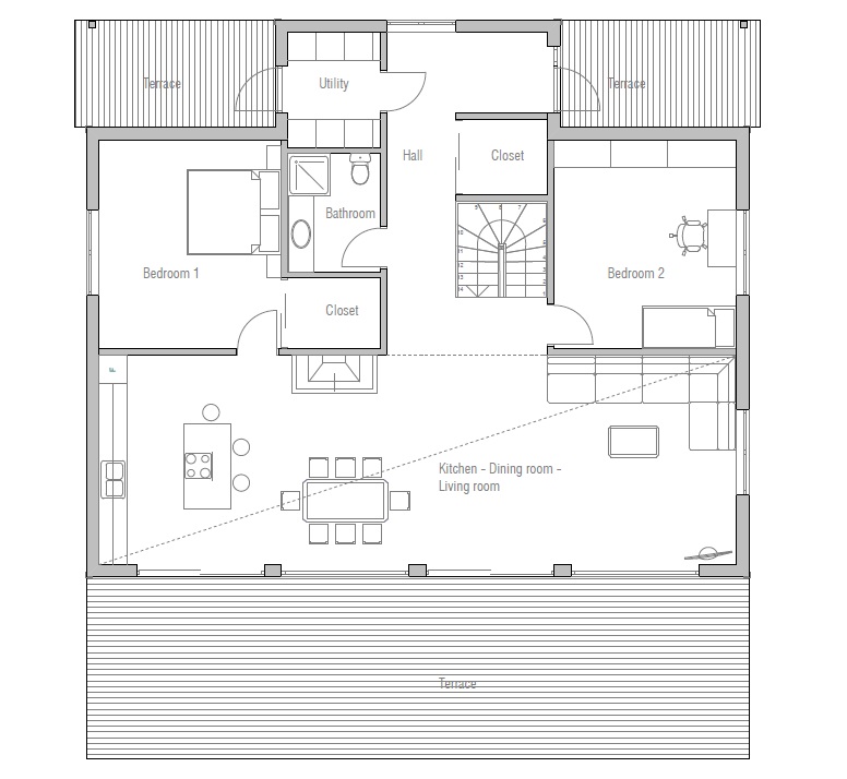 house design large-main-living-area-home-plan-ch7 10