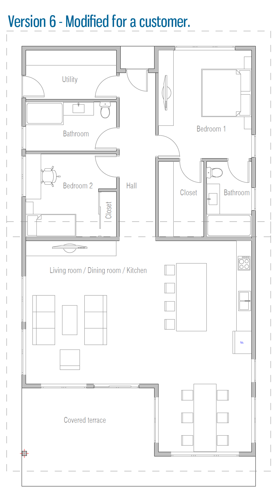 house design house-plan-ch677 45