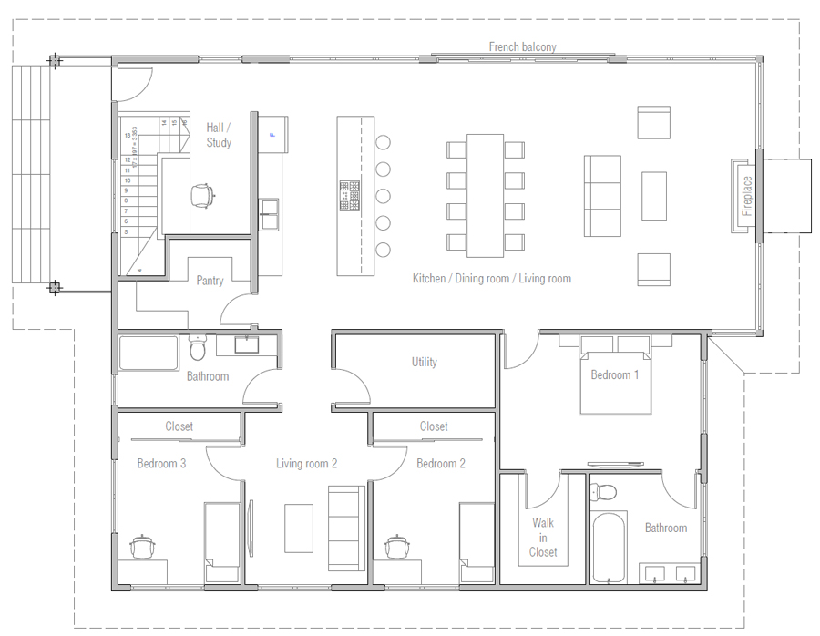 house design house-plan-ch707 20