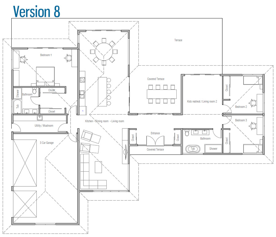 house design house-plan-ch709 34
