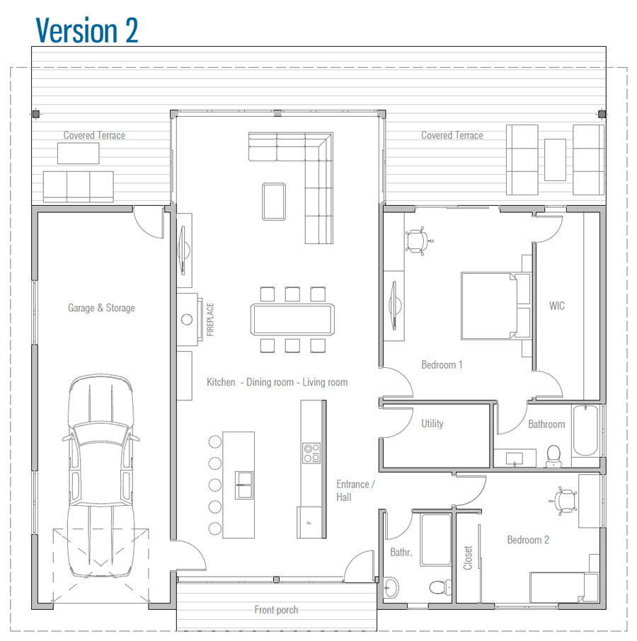 house design house-plan-ch714 22