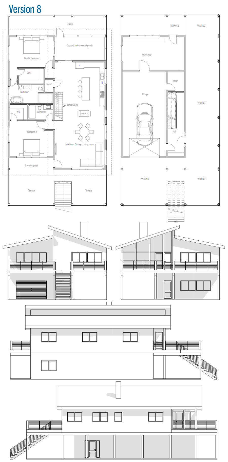 house design house-plan-ch732 34