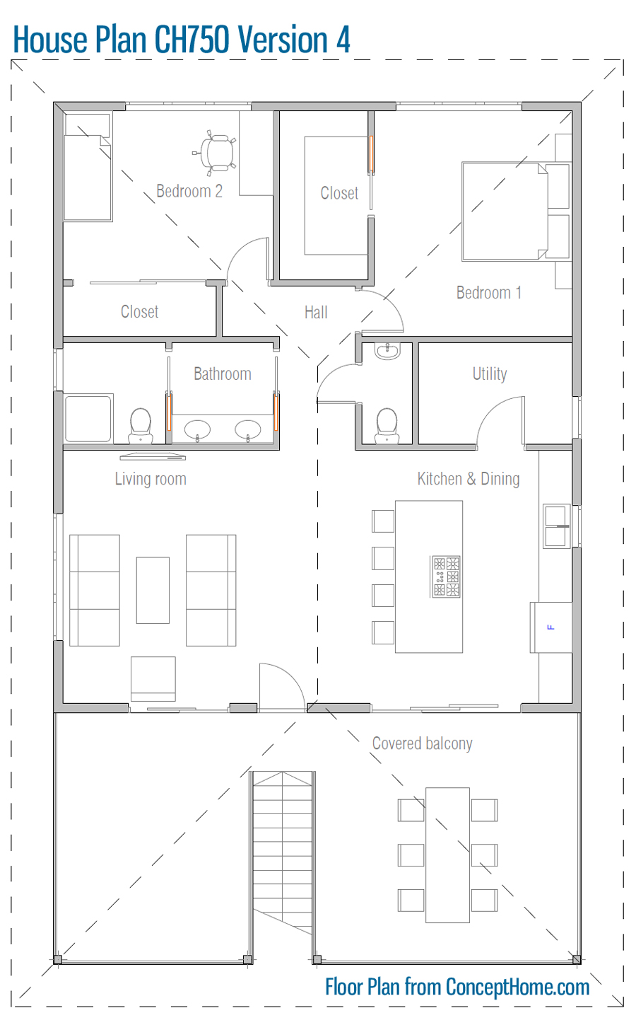 house design house-plan-ch750 36