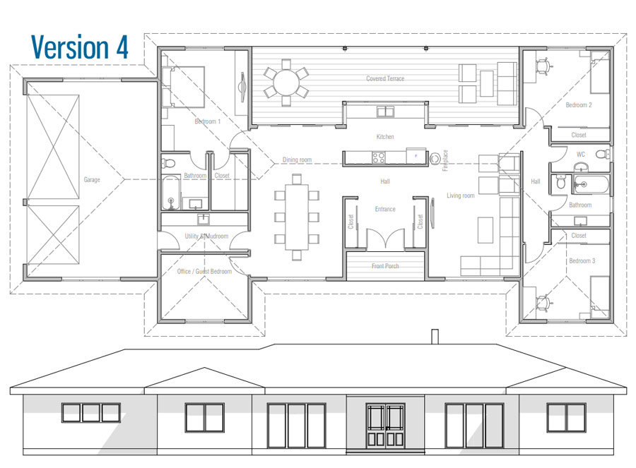house design small-house-plan-ch761 16