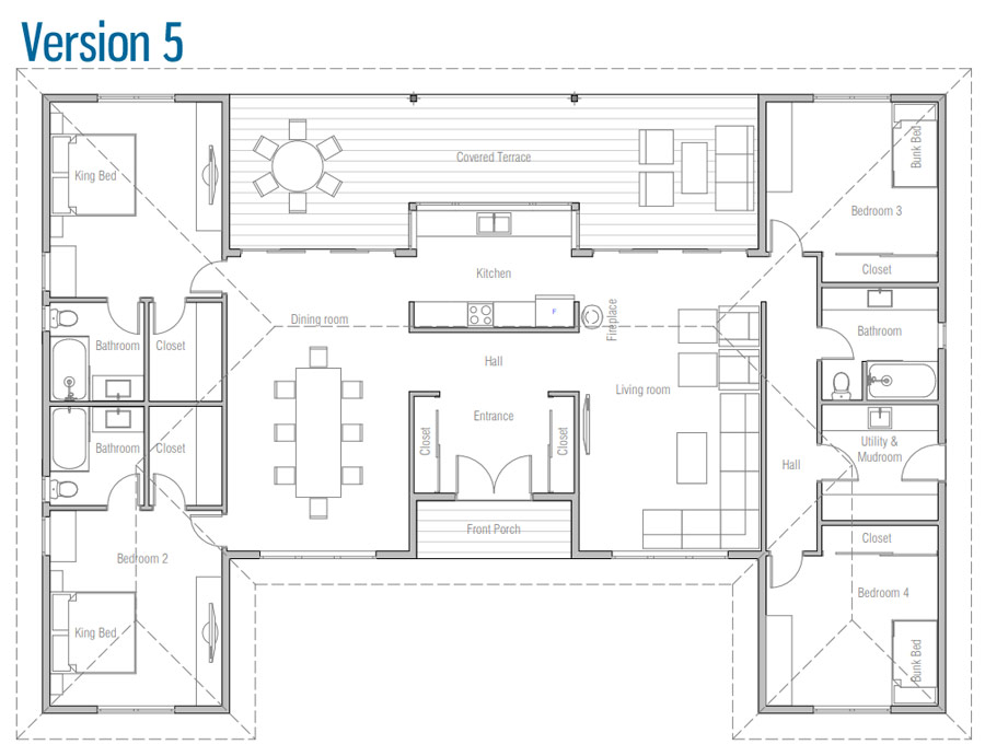 house design small-house-plan-ch761 18