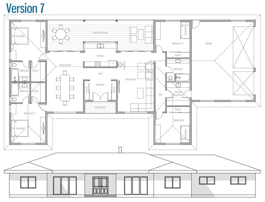 house design small-house-plan-ch761 22