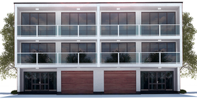 Duplex House Plan CH412D