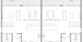 duplex house plans 12 house plan ch412D.png