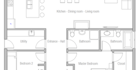 affordable house plans 10 house plan ch432.png