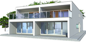 Duplex House Plan CO83D-2