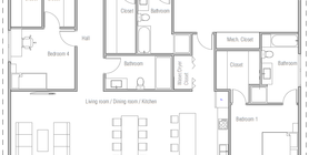 affordable house plans 10 house plan ch443.png