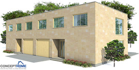 duplex house 07 contemproary duplex house plan ch160d  4 .jpg