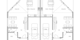 duplex house plans 11 160CH D 1F 120813 modern duplex.jpg