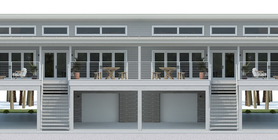 Duplex House Plan CH672D