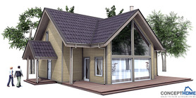 classical house plans 02 house plan ch102.JPG