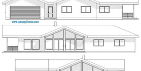 modern house plans 36 HOUSE PLAN CH85 V4 elevations.jpg