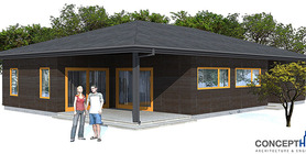 Modern House Plan CH72