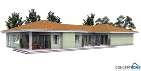 Modern House Plan CH106
