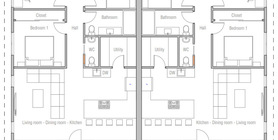 duplex house plans 10 HOUSE PLAN CH759D.jpg